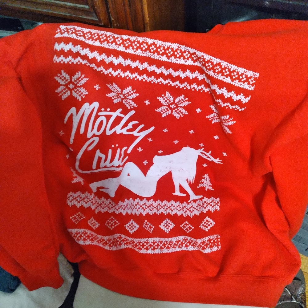 Rare Motley Crue X-mas shirt 2XL